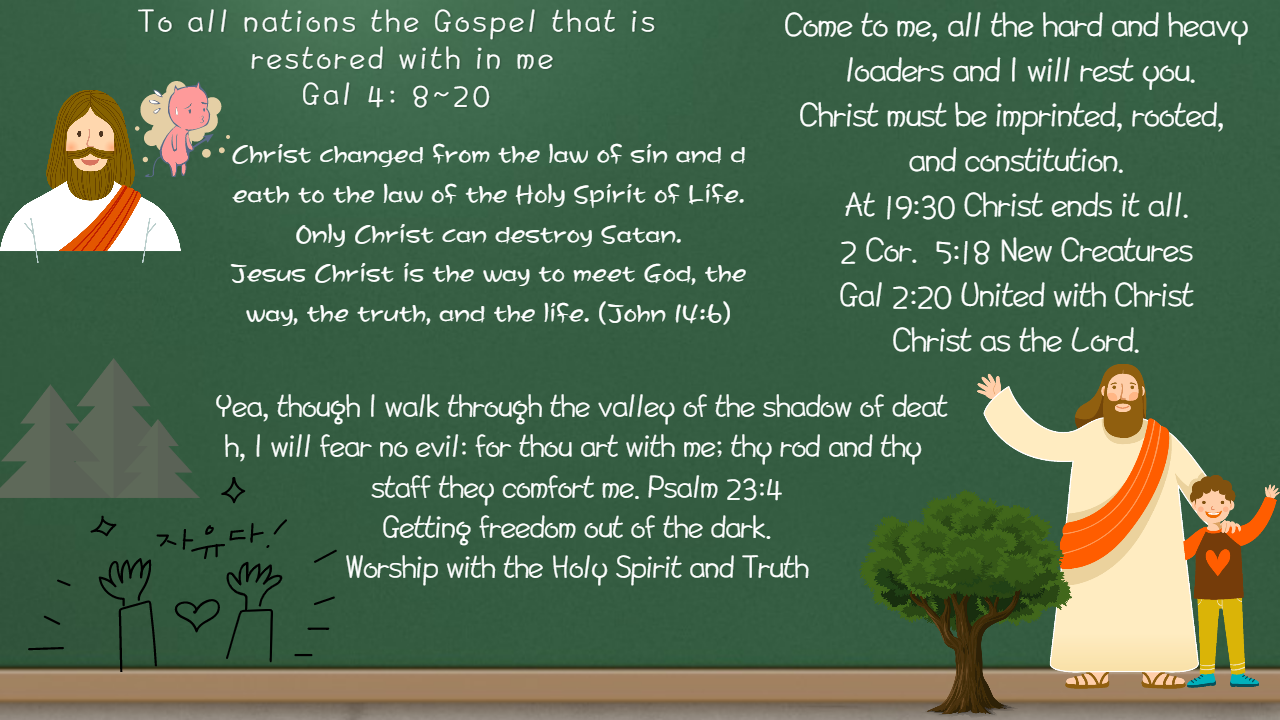 To All Nations the Gospel that is Restored within Me (Gal. 4:8-20 ...